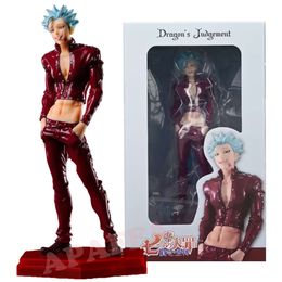 Jouets à doigts 21 cm les sept péchés capitaux Ban Figure d'anime Pop Up Parade jugement du Dragon Meliodas figurine d'action adulte modèle à collectionner jouets