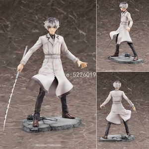 Finger Toys 22cm Artfx J Tokyo Ghoul Figura de Anime Haise Sasaki Figura de acción Kaneki Ken Figura Touka Kirishima Estatuilla Muñeca Coleccionable de Juguete