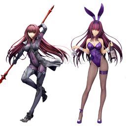 Vingerspeelgoed 25 cm Fate/grand Order Anime Figuur Lancer/scathach Bunny Girl Action Figure Fate/stay Night Saber Alter Beeldje Model Pop Speelgoed