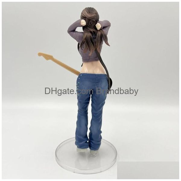 Juguetes para los dedos 25 cm Lovely Guitar Sisters Mei Y Girl Figura Acción Adt Modelo Coleccionable Muñeca Drop Entrega Regalos Novedad Gag Dhrx3