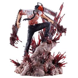 Finger Toys 29cm Chainsaw Man Denji Anime Figuur Denji/power Action Figure 1560 Chainsaw Man Denji Beeldje Volwassen Verzamelmodel Pop Speelgoed