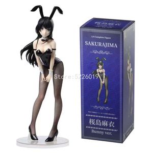 Jouets à doigts 40 cm libérant le style B Sakurima Mai Figure d'anime Rascal ne rêve pas de lapin fille Senpai Sakurama Mai figurine jouets