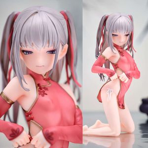 Vinger Speelgoed Chinese Cheongsam Platte Borst Meisje Anime Figuren Stad No.109 Alice 1/6 Compleet Beeldje Volwassen Collectie Model Speelgoed