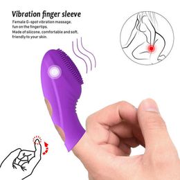 Vingervibrators voor vrouwen G-spot Clit Stimulator Masturbatie Massager Lesbische Erotische Vagina Vibradores Volwassene