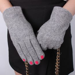 Glove sin dedo creativo esmalte de uñas Guantes de bordado Grace Lady Fashion Vintage Mittens Full Finger Mittens Girl Touch Screen Tent T124a 230811