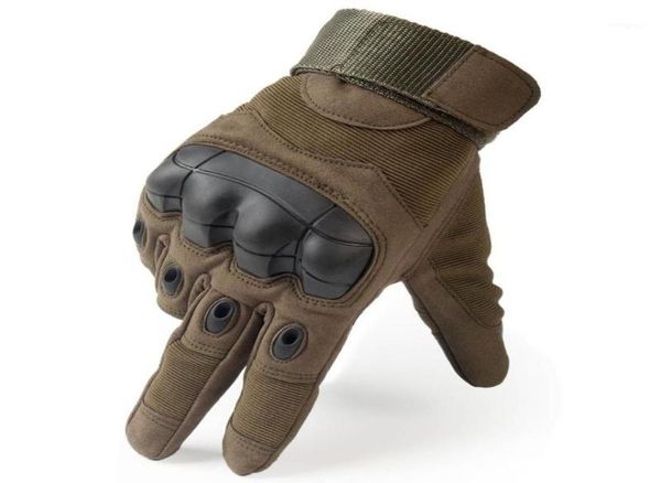 Gants sans doigts Sports de plein air tactique doigt complet pour la randonnée équitation cyclisme Men039s armure Protection Shell18535488