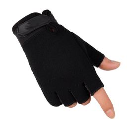 Mitaines Hommes Gants Tactiques Léger Enfant Été Respirant En Plein Air Équitation Antidérapant Portable Femmes Demi Doigt 220624