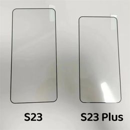 Vingerafdruk Ontgrendel Gebogen Gehard Glas Screen Protector Voor Samsung Galaxy S23 S22 S21 Plus S20 S10 4G 5G