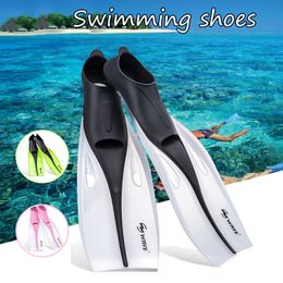 Aletas Guantes Aletas de buceo Bolsillo completo para pies Aletas de natación Punta abierta Snorkel Aletas de natación Sin correas 4 tamaños 52.6-61.6cm Largo MC889 230617