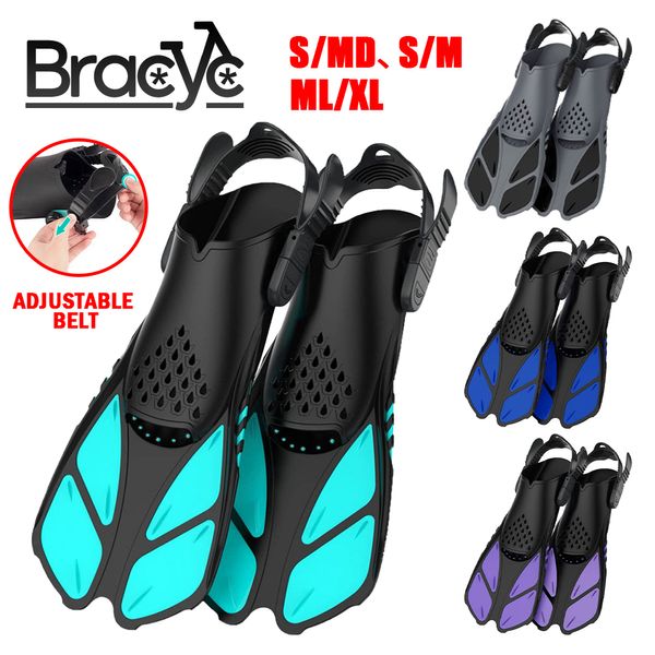 Aletas Guantes Snorkeling Aletas Hombres Mujeres Snorkeling Buceo Aletas de natación Aletas de buceo profesional para niño Niño Adulto Piscina Regalo 230802