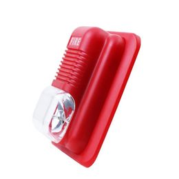 Fire Alarm Horn 119 Alarme d'incendie LED FLIGNAGE SIREN 12V 24V SON FEU ET ALARME DE LUMIN