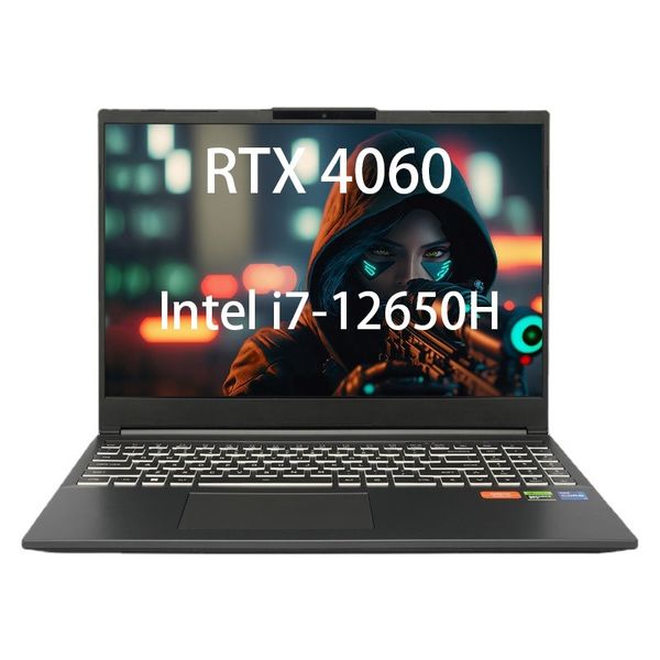 FIREBAT T6A 16 pulgadas Intel i7-12650H RTX 4060 DDR4 32G RAM M.2 1TB SSD 165Hz 2,5K Wifi6 BT5.1 portátil para videojuegos