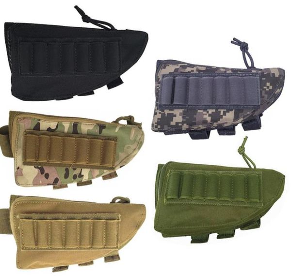 Fireclub Tactical Pack S Rifle Rifle Stock portátil portátil portátil soporte de la bolsa de la mejilla almohadilla de cuero 57493344