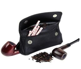 Firedog authentique sac d'odeur en cuir Sac à tabac à tobac