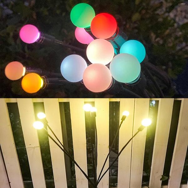 Luciole – lumières solaires imperméables, décoration de jardin extérieur, éclairage féerique artistique pour décoration de cour