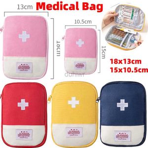 First Aid Supply Portable First Aid Medicine Storage Sac Camping Emergency First Aid Kit Packs Survival Medicine Case Outdoor Priving Pill Sac D240419