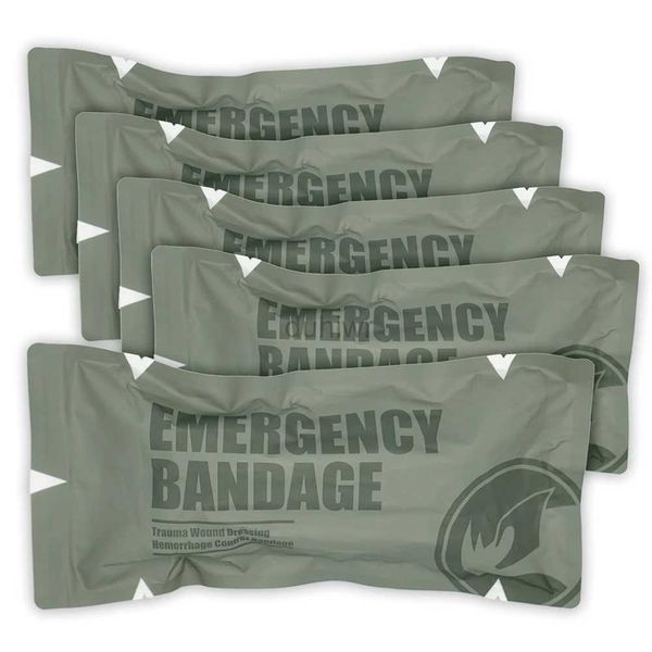 First Aid Supply Rhino Rescue 4/6 Israel Style Bandage Bandage Trauma Wound Dressing Combat Tactical Premierst Kit Ifak Supplies D240419