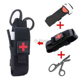 Supproaque de la traction de premiers soins militaire Tourneau MOLLE SET SET SEPTH SOPEUR SUPPORT MÉDICAL MEDICAL GEAR CISSORS SAG Équipement extérieur D240419