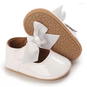 Eerste Walkers 0-1-jarige meid baby prinses schoenen zachte zool mode schattige wandelende kleine meisjes pu