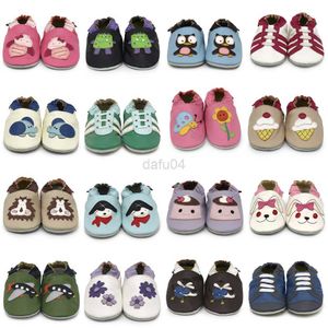 First Walkers 001Carozoo chaussures pour bébés pantoufles pour tout-petits en cuir de mouton souple bébé garçons premiers marcheurs fille chaussures chaussures pour enfants L0826