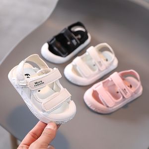 First Walkers 6M-3T nacido Zapatos para niños pequeños Baby Boy Girl Sandals First Walkers Casual Beach Sport Soft Sole Children Infant Bebe Summer Shoes 230227