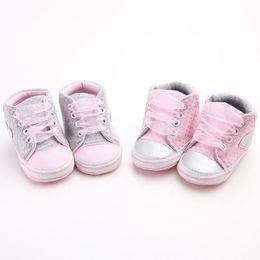 Eerste Walkers Arloneet 2021 Meisje Peuter Schoenen Baby Kinderen Zachte Canvas Antislip Katoen Sneaker Warme Wieg