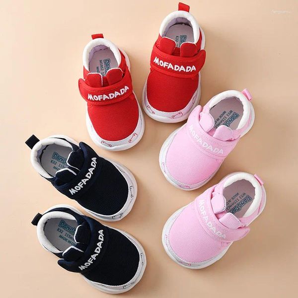 First Walkers Automn Toddler Shoes Baby Girl 0-1 3 ans Spring et garçon en tissu et garçon