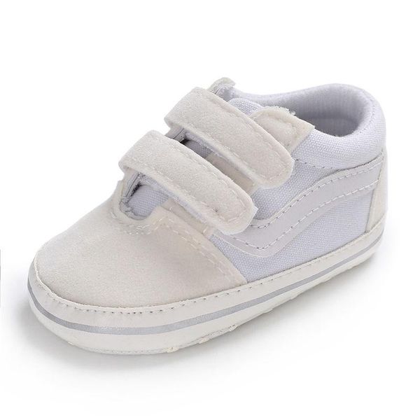 Primeros caminantes botines para bebés nacidos zapatos para niñas bebés niños cochecito cuna niño suela suave lona prewalkers zapatillas de deporte