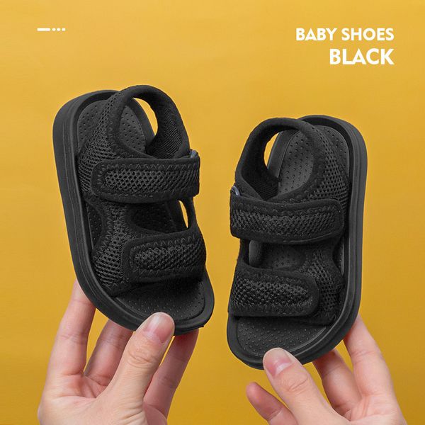 Premiers marcheurs bébé garçon sandales noir gris rose toile infantile fille enfant en bas âge chaussures de marche d'été né Sneaker plage DHL gratuit Y03