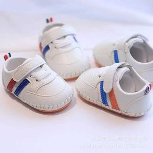 First Walkers Baby Fashion Sneakers jongens meisjes kanten platte schoenen peuters ademende en niet-slip eerste wandelaar 0-12 maanden oud D240525