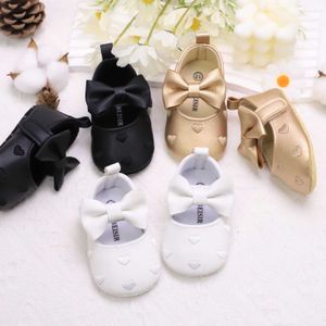 First Walkers Baby Girl Preschool schoenen Baby Embryo Love Style Baby Baby First Step Shoes Breathable non -slip en modieuze D240525
