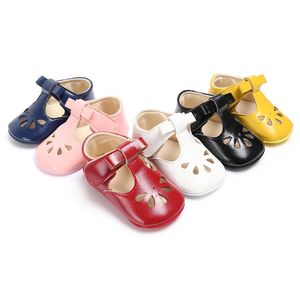 First Walkers Baby Girl Shoes Pink Bowknot Ademend PU Rubber Sole Non-Slip Born Toddler First Walkers Infant Baby Shoes Girl Crib Shoes 230520