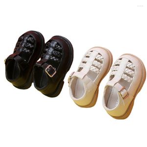First Walkers Baby Sandals Rome Style Soft Leather Toddlers Summer Little Shoes For Girls Boys Borns Non-Slip