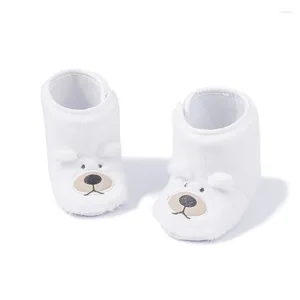 First Walkers Baby Shoes Boots Boy Girl Booties Winter Warm Animal Anti-Slip Toddler Infant Born Crib Mocasins