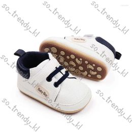 First Walkers Babyschoenen Casual Sneaker Spring en Autumn Soft Pu Tpr Sole Anti-Slip Leuke comfortabele hoge kwaliteit voor 0-6-12 maanden 130