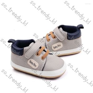 First Walkers Babyschoenen Casual Sneaker Spring en Autumn Soft Pu Tpr Sole Anti-Slip Leuke comfortabele hoogwaardige voor 0-6-12 maanden 909