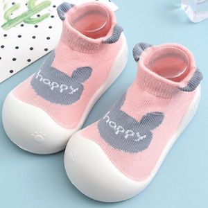 First Walkers Baby Shoes for Home Anti-Slip Cartoon Infantas Firstwalkers Floor Niños para niños Niños para niños SOLO SOLO SOCKS CSH1355FIRST