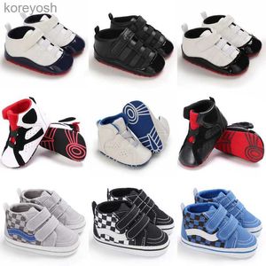 Babyschoenen Babysportsneakers Pasgeboren Baby Jongens Meisjes Print Babyschoenen Schoenen Baby Peuter Antislip Babyschoenen Pre-walkersL231016