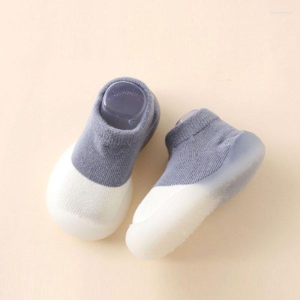 First Walkers Baby Walking Shoes Calcetines Cute Soft Soles Niños y niñas antideslizantes para niños