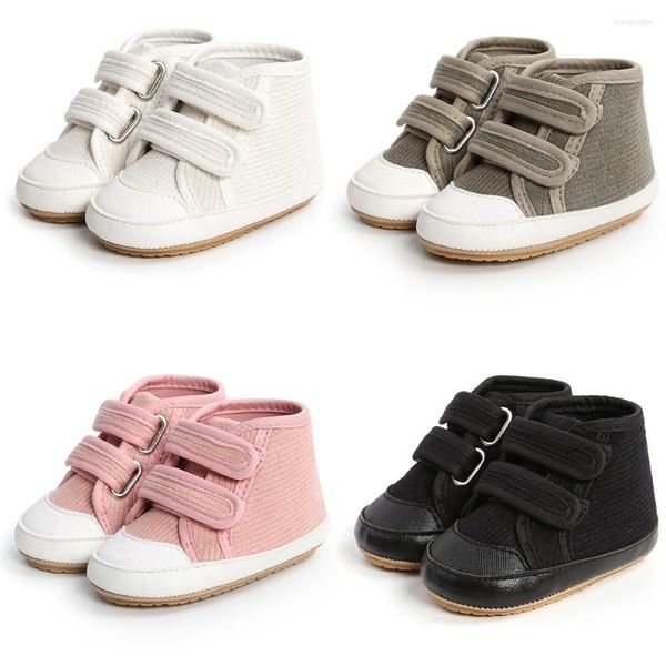 Primeros caminantes, zapatos de invierno para bebés, zapatillas de deporte informales, botines cálidos para niños y niñas, zapatos de suela suave para niños pequeños