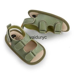 First Walkers Baywell – sandales d'été élégantes pour bébé, pour garçons et filles, antidérapantes, en PU, avec couleurs unies, de 0 à 18 mois, H24229