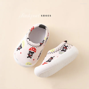 Babyschoenen Geboren Baby Jongen Meisje Lichte Schoenen Peuter Cartoon Aardbei Sneaker Antislip rubberen zolen Walker Baby Vloer Prewalker