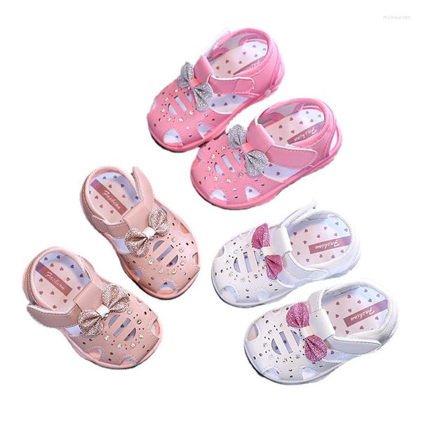 First Walkers Born Baby Girls And Boys Summer Soft Sole Zapatos para caminar Sandalias 0-1-2 años 3 Little Anti Slip Princess