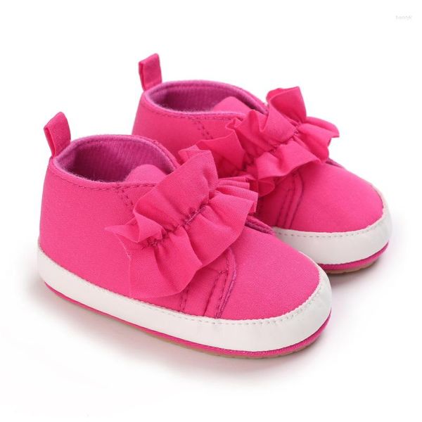 Primeros caminantes Nacidos Casual Baby Girl Shoes Sneaker Prewalker Wave Fringe Suela suave Calzado antideslizante Cuna