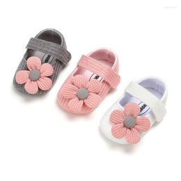 First Walkers Born Flower Cotton Prewalker Boy Shoes Baby Kids Clothing Infant Girl Soft Sole Crib
