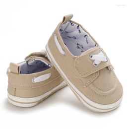 First Walkers Born Toddler Shoes For Boys Fashion Casual Canvas Kaki Soft Infant Baby Boy