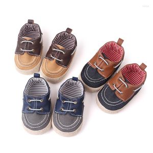 First Walkers Boys 'Casual Shoes Baby Indoor Lace Up Pre Walking Soft Soled Toddler
