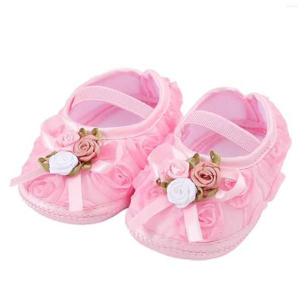 Premiers marcheurs garçons chaussures taille 12 bébé mode semelle souple enfant en bas âge perle robe fleur princesse 5 garçons