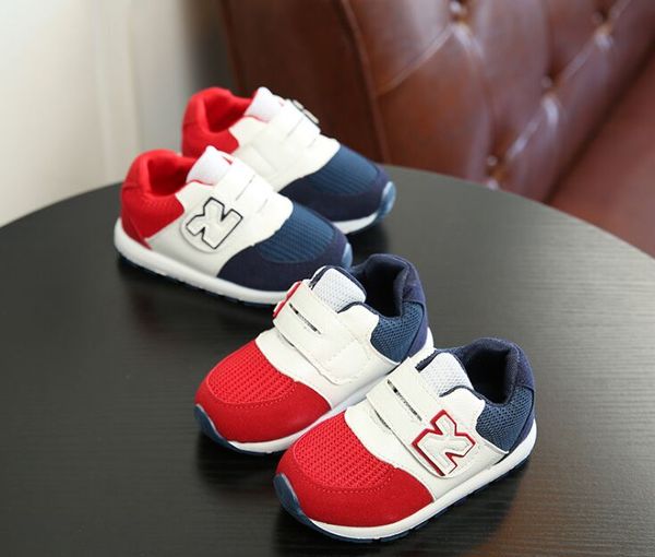 First Walkers Respirant cool mode enfants baskets haute qualité chaussures décontractées pour enfants 5 étoiles bébé filles garçons chaussure tennis pour bébé