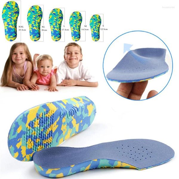 Premiers marcheurs enfants ortics semelles outil de soins de correction pour enfant pied plat soutien de la voûte plantaire orthopédique semelles chaussures de sport coussinets